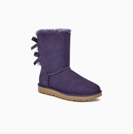 UGG Bailey Bow II Twinkle Purple Boots for Women (OAFG49823)